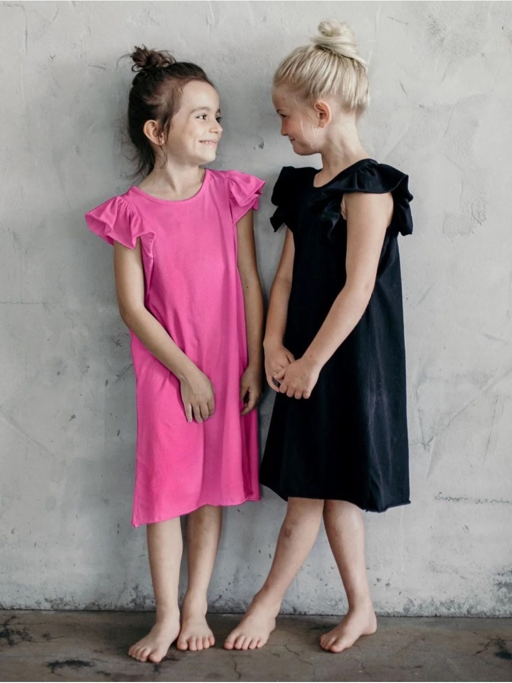Be Mi Los Angeles Valentina Ruffle Dress